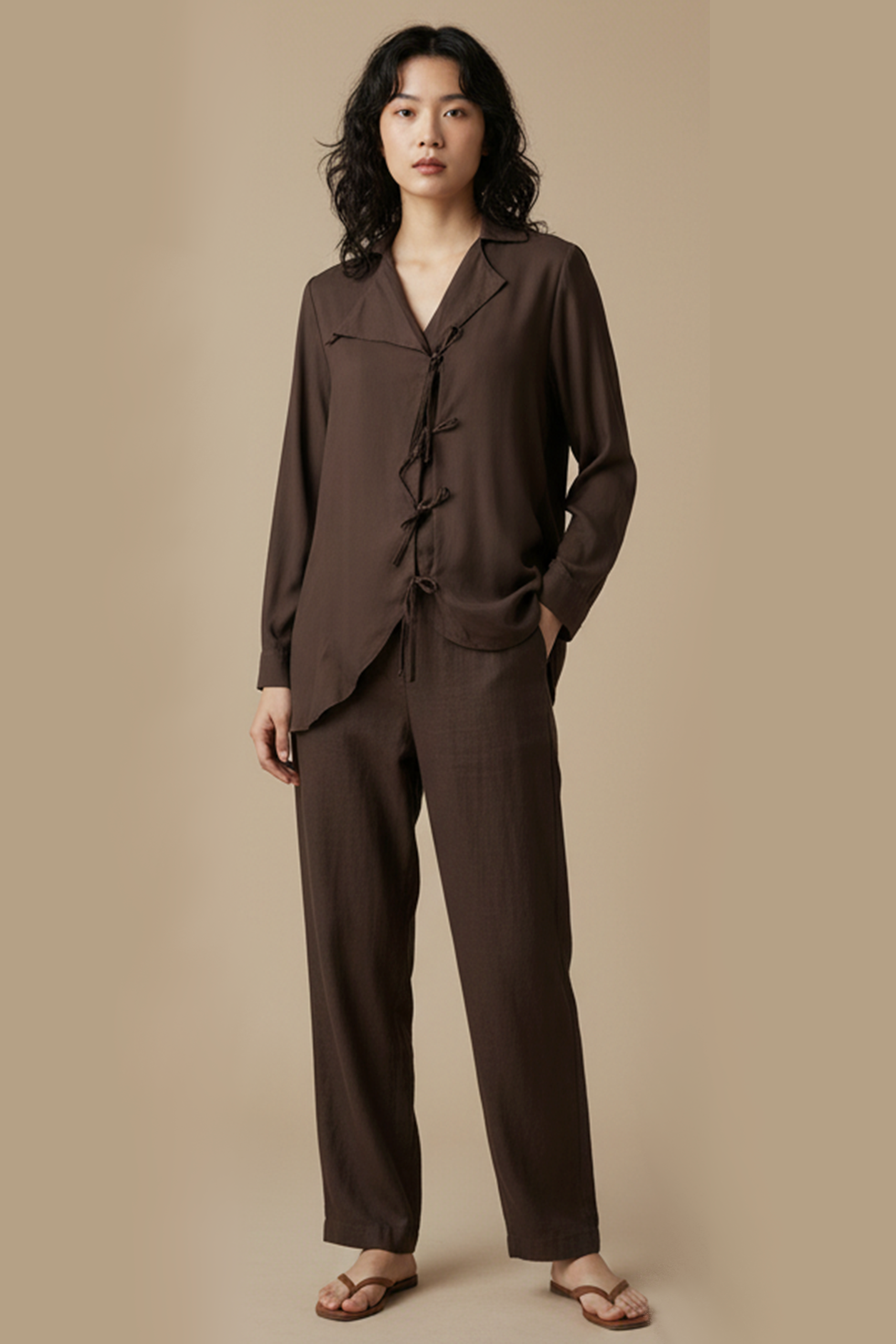 CLAY PANTS AND SHIRT SET