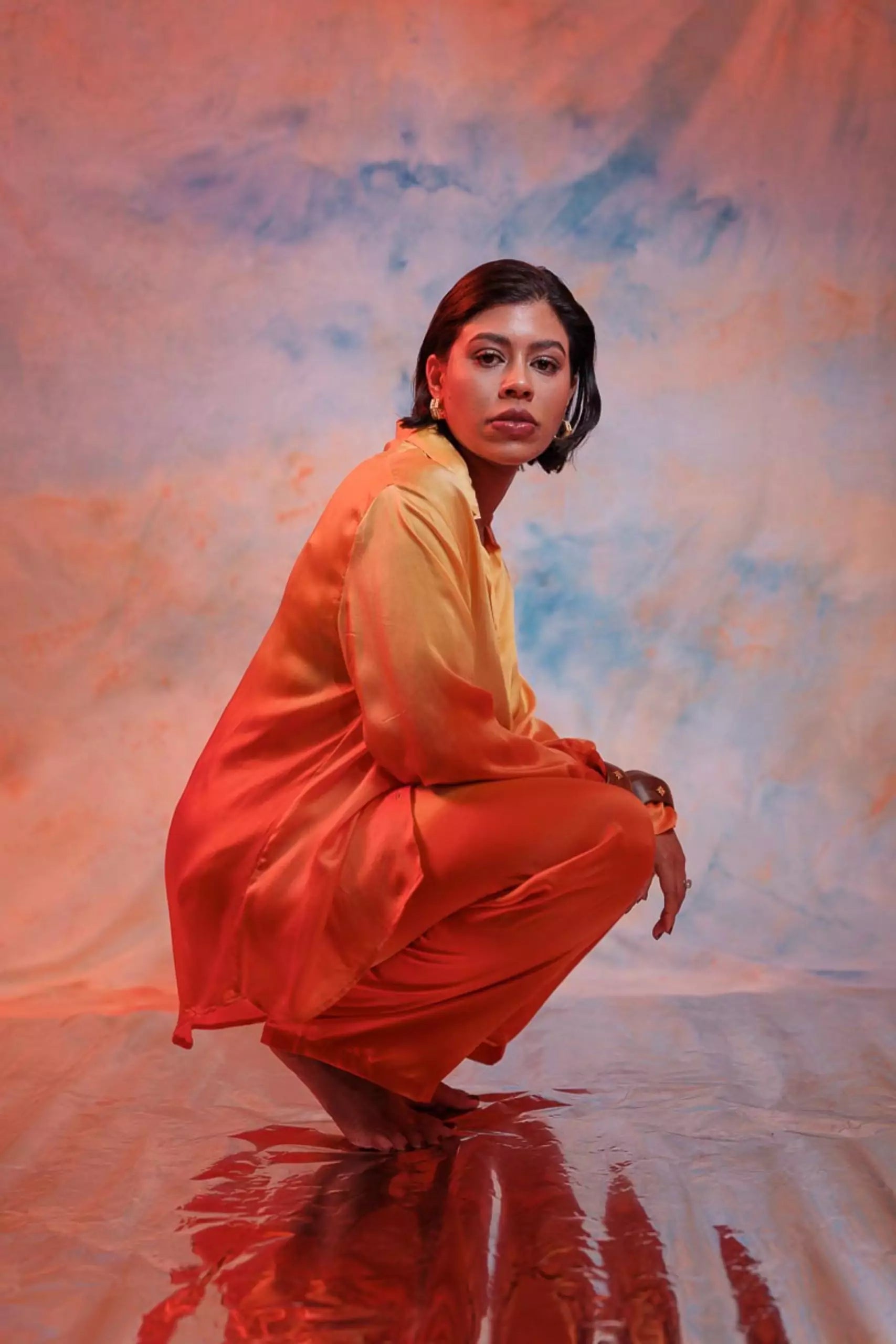 MARIGOLD CO ORD SET WITH PANTS