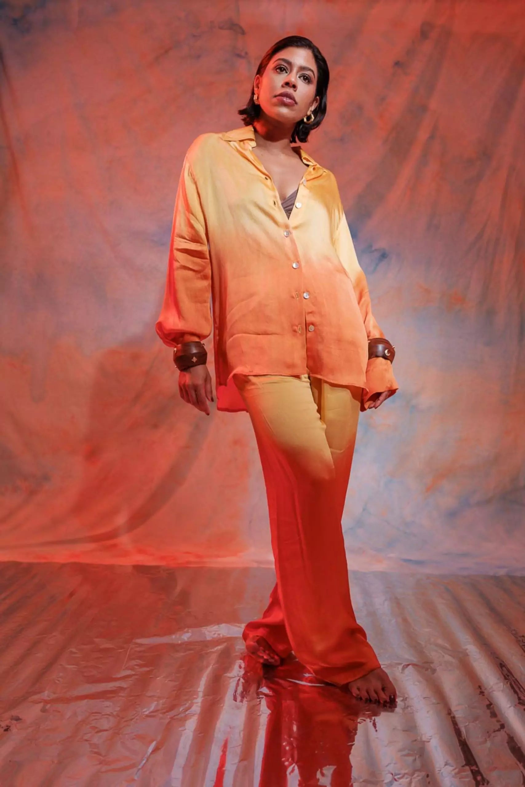 MARIGOLD CO ORD SET WITH PANTS