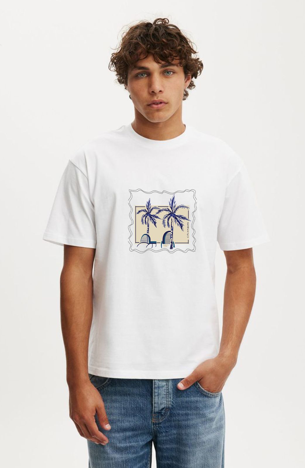 TROPICAL TREES TEE