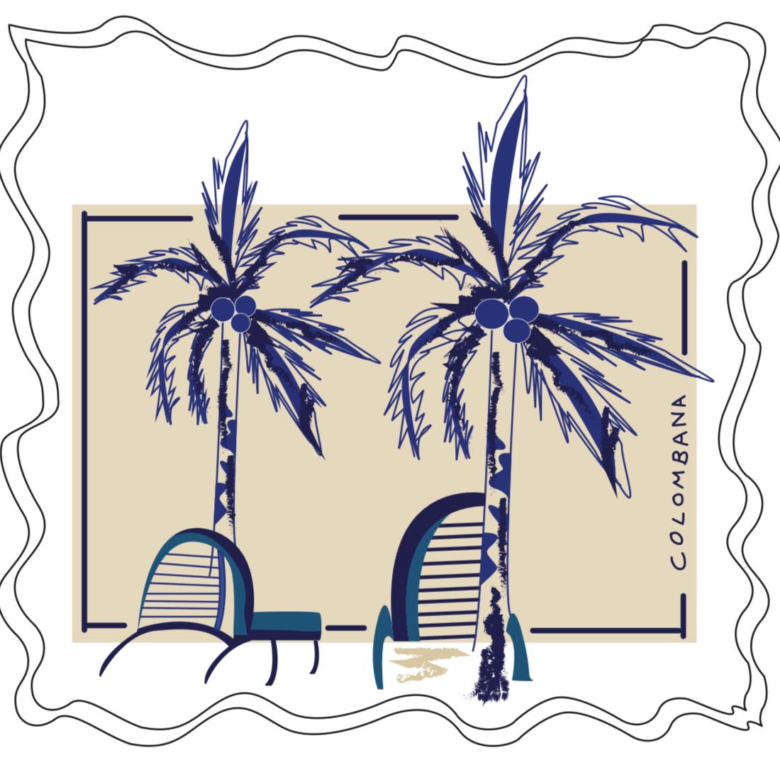 TROPICAL TREES TEE