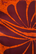 ORANGE BATIK WRAP